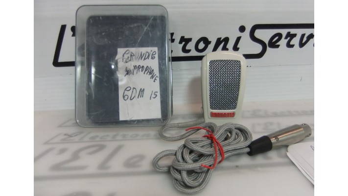 Grundig GDM15 microphone  .